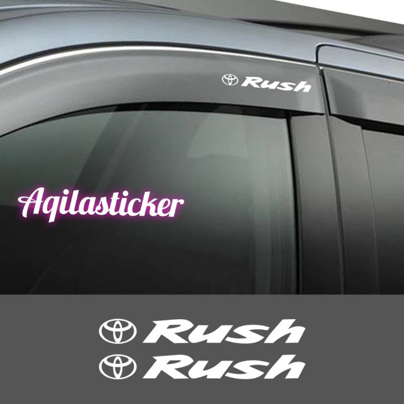 STIKER TALANG AIR TOYOTA RUSH CUTING STICKER MOBIL TERMURAH,TERBARU DAN KREN
