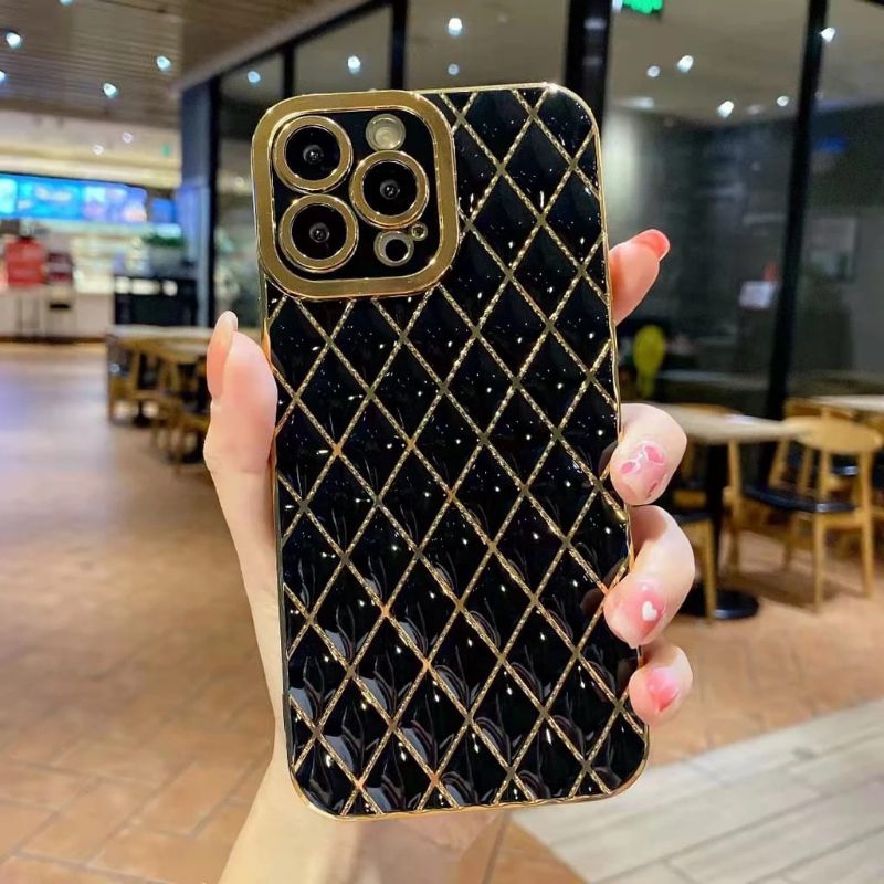 Luxury Puff Chroem Vivo Y17s Y12s Y20i Y20 Y20s Y11 Y12 Y12i Y15 Y17 Soft Case Luxury Puff Chroem Me