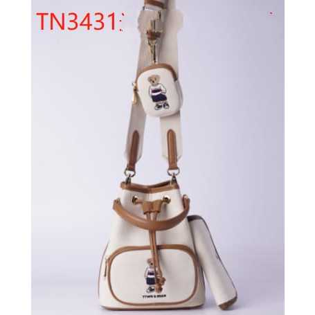 TTWN BEAR TAS SELEMPANG SERUT WANITA IMPORT TTWN BEAR ORIGINAL TN3431 BUCKET BAG SLING TTWNBEAR TERB