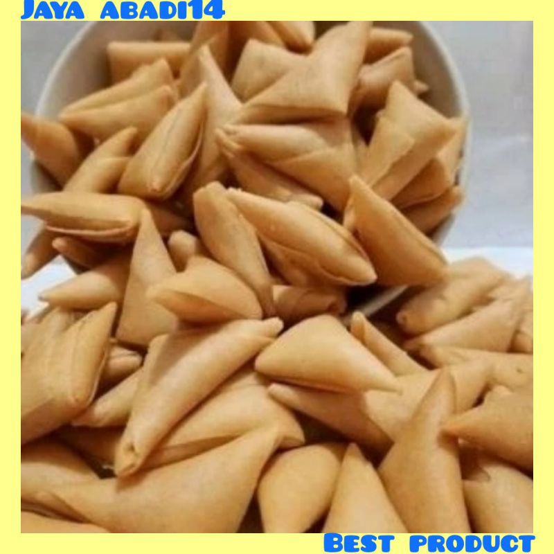 

Snack Samosa Abon Segitiga Gurih Dan Renyah