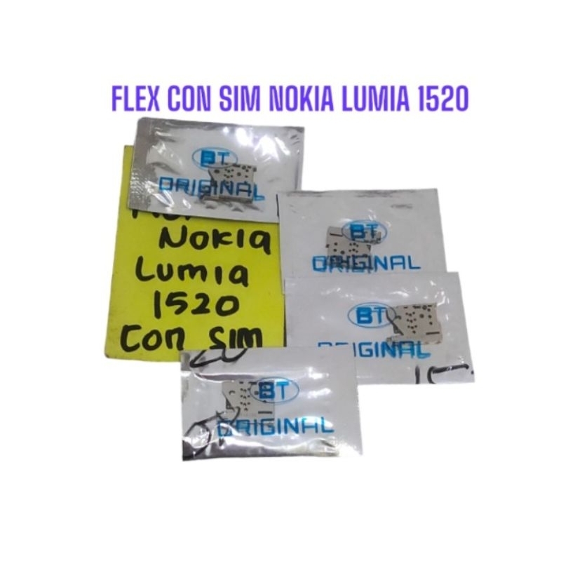 FLEXIBLE FLEXIBEL KONEKTOR SIM NOKIA LUMIA 1520 - FLEX CON SIM NOKIA LUMIA 1520