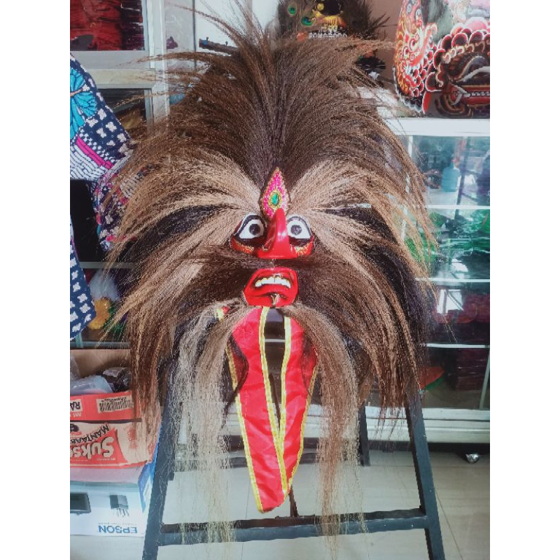 Topeng  bujang ganong rambut