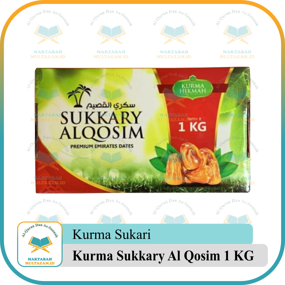 

Kurma Sukkary Al Qosim Hikmah 1 Kg Premium | Kurma Sukari Hikmah 1kg Original