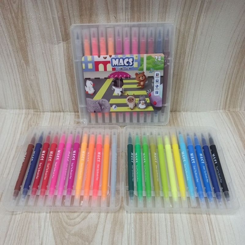 

BRUSH PEN MACS 24 WARNA