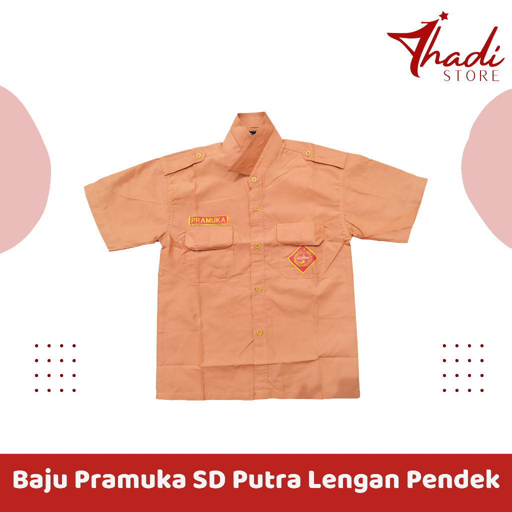 Baju Seragam Pramuka SD Putra Katun Teteron Seragam Sekolah