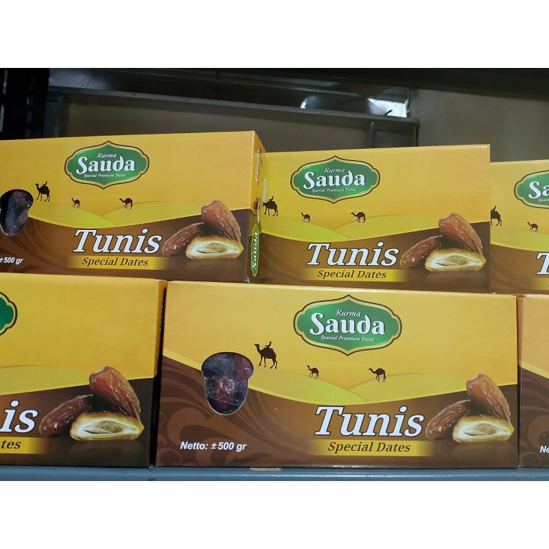 

Kurma Tunis Madu Asli Tunisia Sauda 500 Gram Original