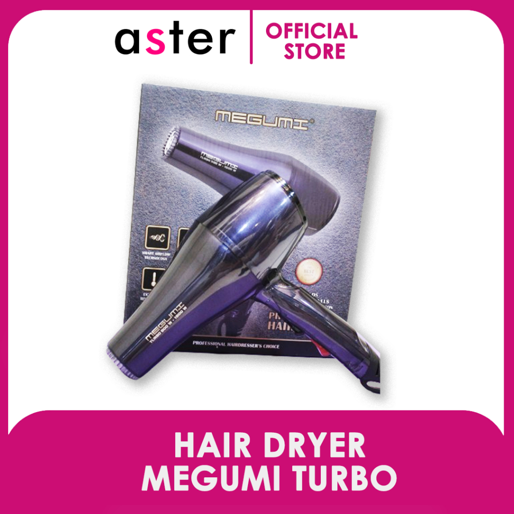 Aster Kosmetik - Megumi Hair Dryer Turbo