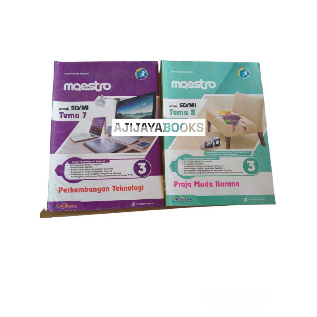 LKS MAESTRO KELAS 3 TEMA 7 DAN TEMA 8 SEMESTER 2 SD/MI KURIKULUM 2013