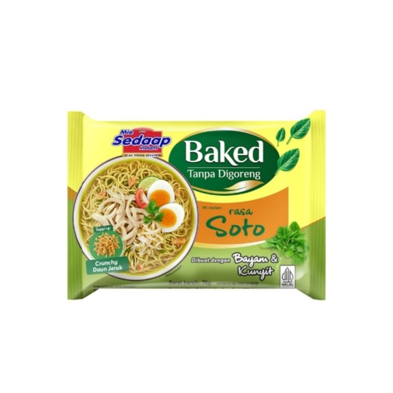 

Sedaap Baked Mi Instan Soto 76 g