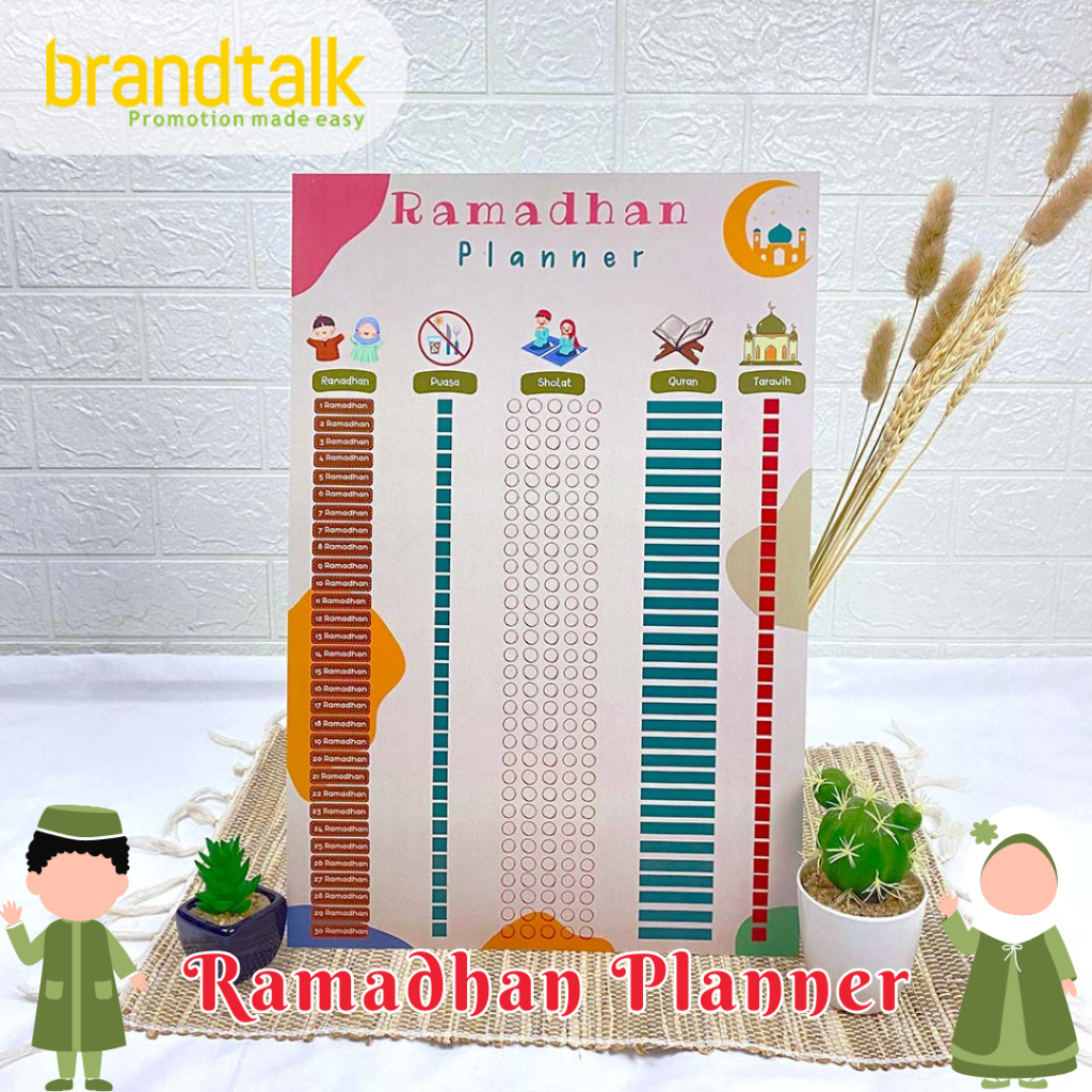 Poster Ramadhan Planner / Jurnal Ramadhan Anak