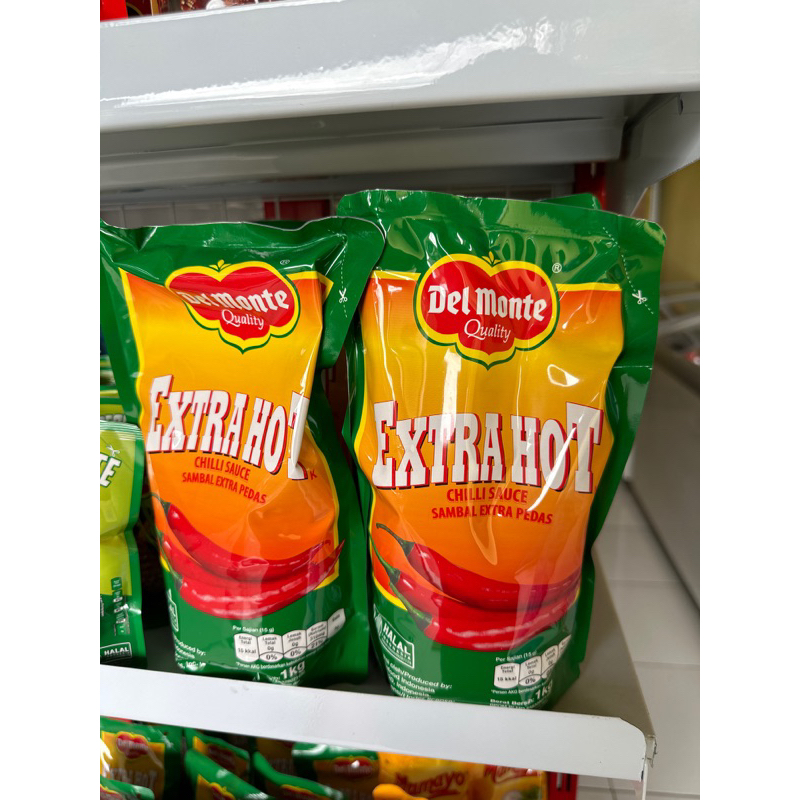

delmonte extra hot saus cabai dan tomat 1kg