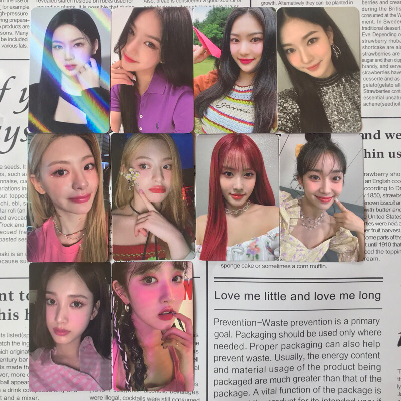 PC STAYC OFFICIAL PHOTOCARD ALBUM X CELLUVER WE NEED LOVE WNL KTOWN BENEFIT POB BENE GLITTER SO BAD 