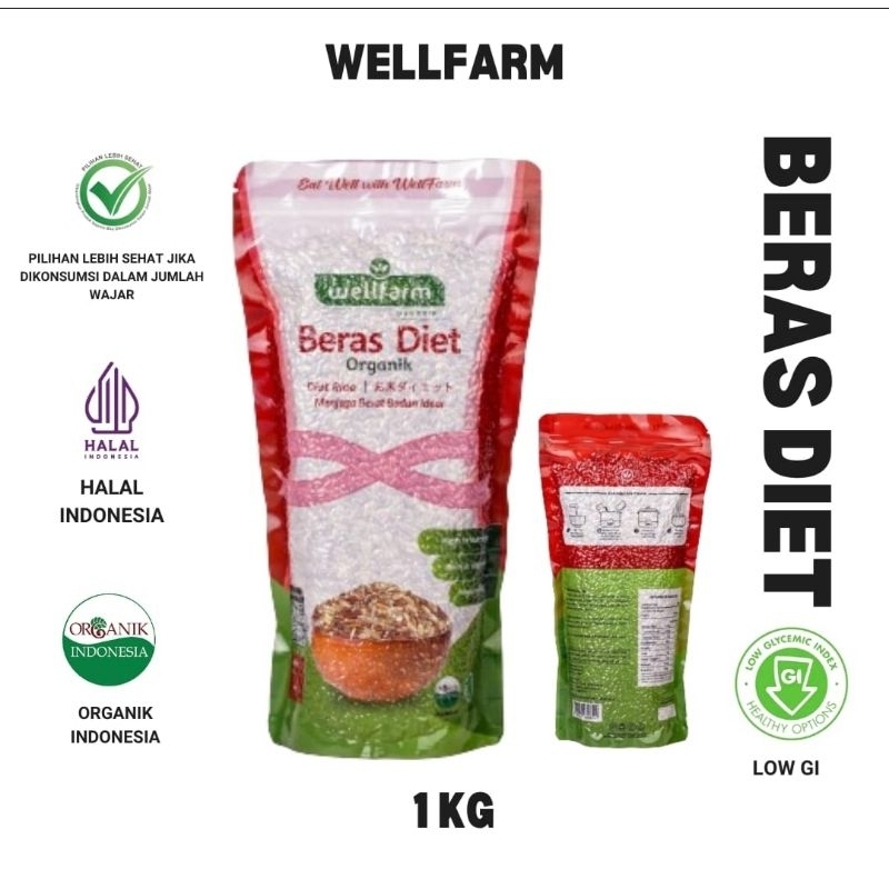 

WELLFARM Beras Diet Organik 1 kg