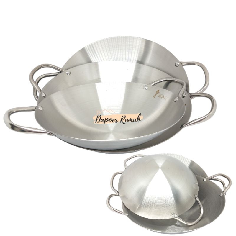 WAJAN 30" 32" HOME PRO/WAJAN PENGGORENGAN HAPPY BIRD/KUALI/WAJAN STAINLESS/WAJAN SERBAGUNA