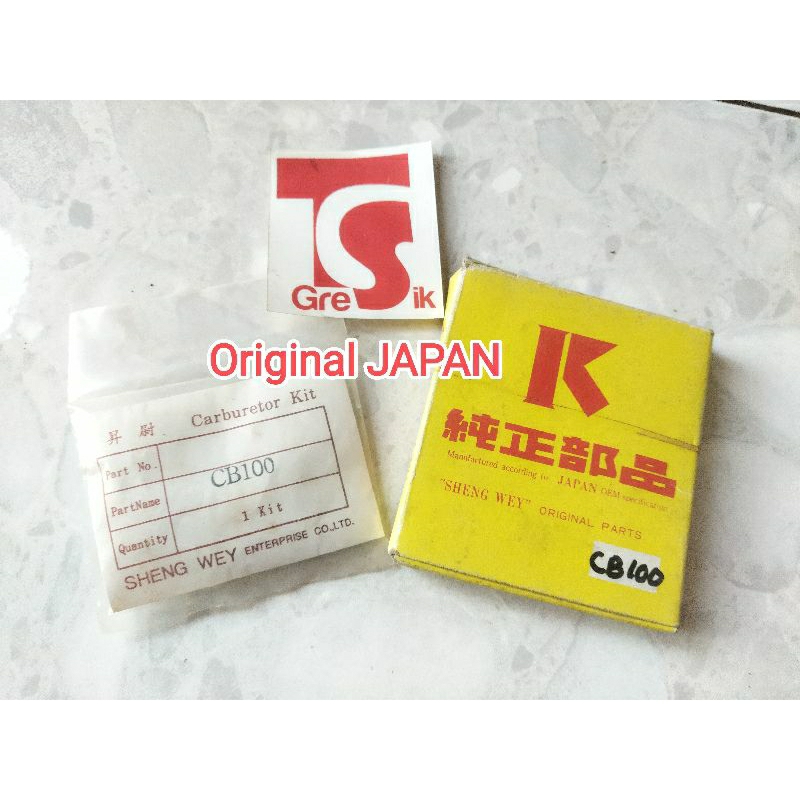 Repairkit Isi Karburator Karbu Honda CB Cb100 CG Cg110 NOS JAPAN