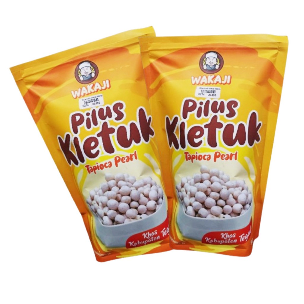 

Pilus Tegal, Pilus Kucai Kwlaitas Istimewa, Pilus Kletuk WAKAJI 500 Gram kemasan pouch