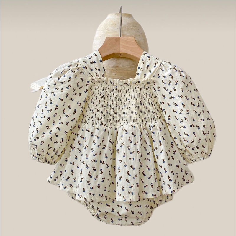 Onnieoppa | YERN Smocked Baby Bodysuits