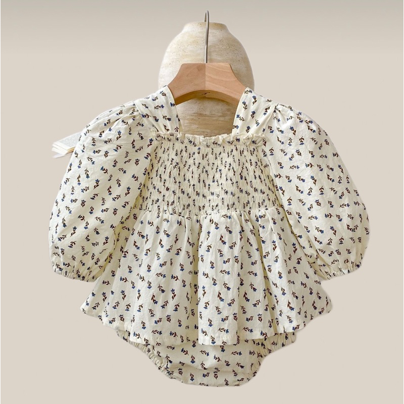 Onnieoppa | STY YERN Smocked Baby Bodysuits