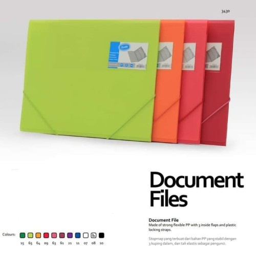 

Bantex Document File Folio # 3431 (pcs)