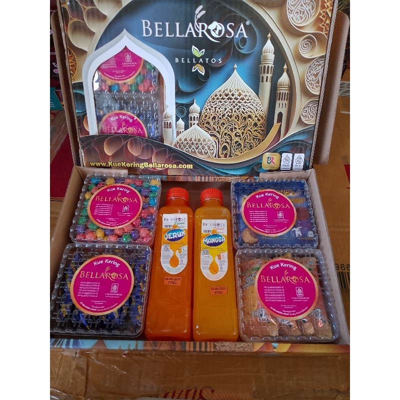 

bellarosa bellatos / paket hampers parcel lebaran idul Fitri 2024