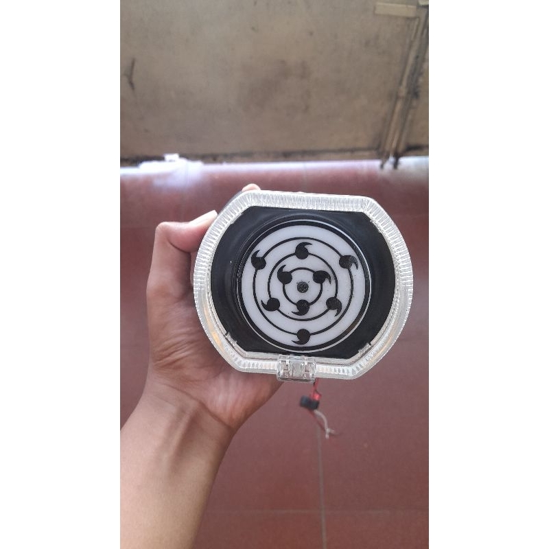 BILED MATA SARINGAN WARNA MERAH (HARGA SUDAH TERMASUK SHROUD DAN BILED NYA)