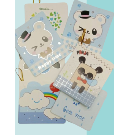 Extra tambahan packing kertas kado kartu ucapan selamat ulang tahun pemberian kado surprise