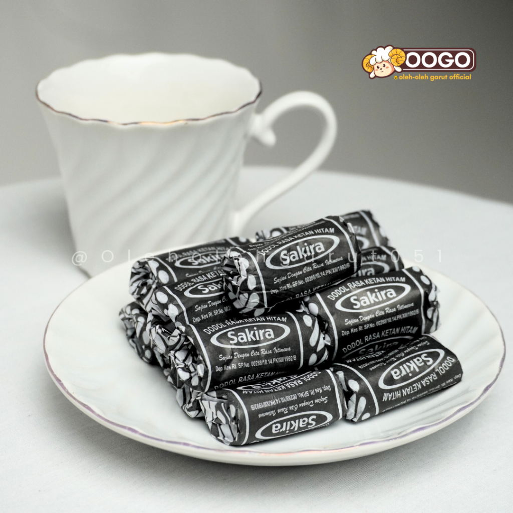 

OOGO Dodol Garut Ketan Hitam sakira Khas Garut Asli 1kg 500g 250