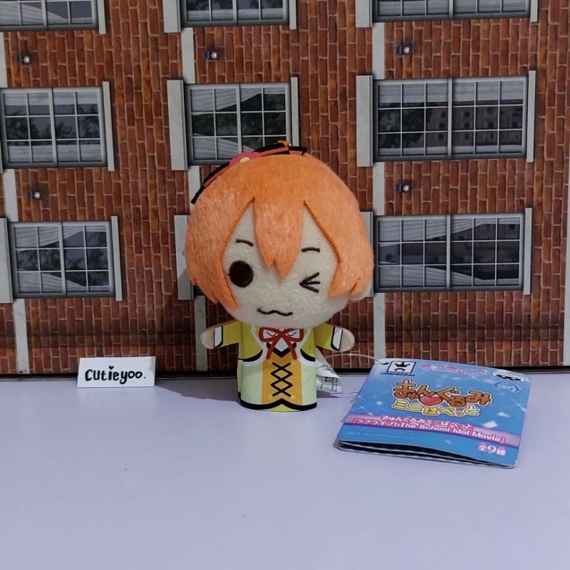 School Idol keychain boneka jari new tag banpresto