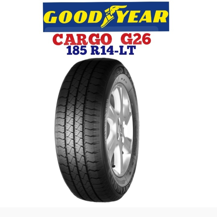 Ban Mobil  GOODYEAR  CARGO G26  185-R14 LT  185-R14  LT  jenis mobil  CARRY SS  KIJANG GRAND MAX