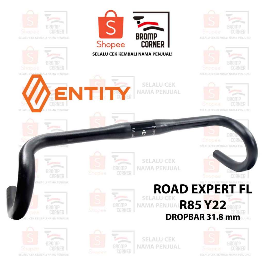 DROPBAR SEPEDA 31.8 ENTITY EXPERT FLARE Y22 R85