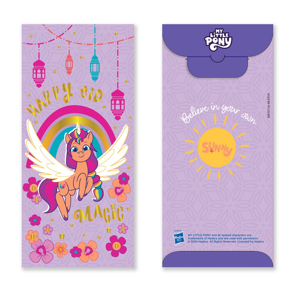 

SOMETHING SWEET CARDS - MONEY ENVELOPES MEDIUM - ANGPAO - LEBARAN - MY LITTLE PONY - MLP059