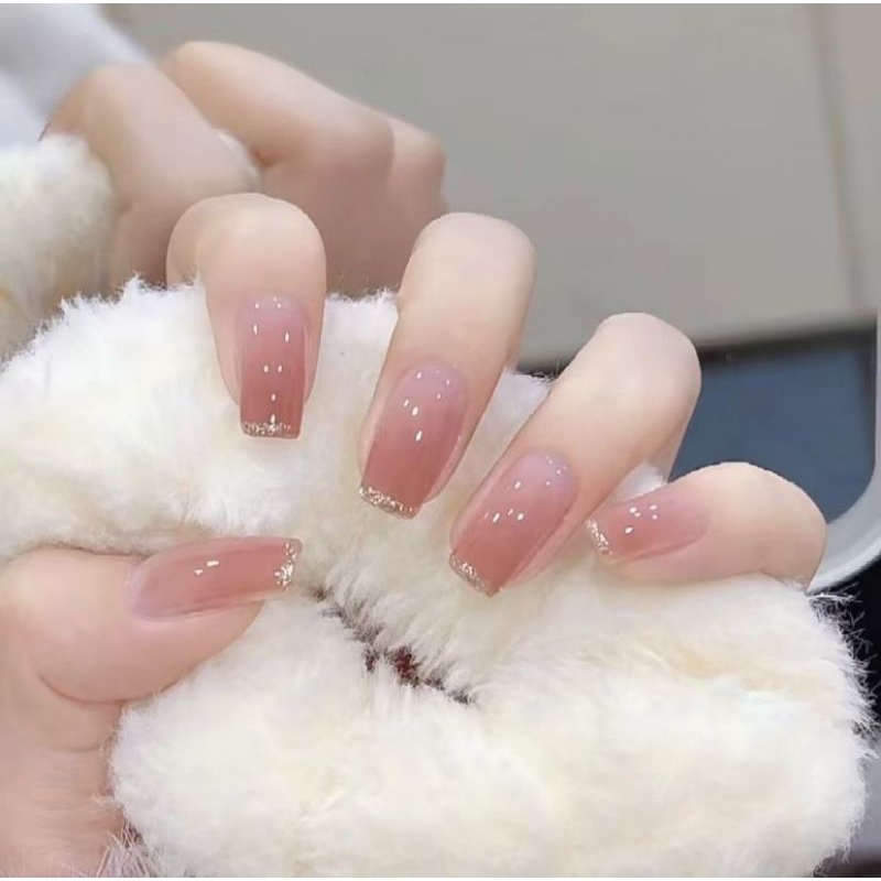 KUKU PALSU AESTHETIC WARNA PINK