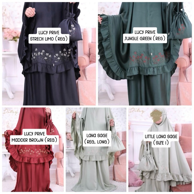 Ditsy Prayer Set Maret 2024