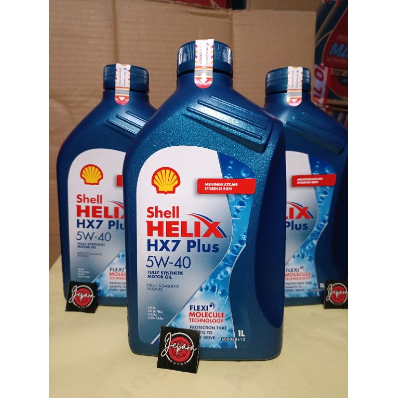 le OLI SHELL HELIK HX7 1L 5W-40 ORIGINAL SHELL HX7