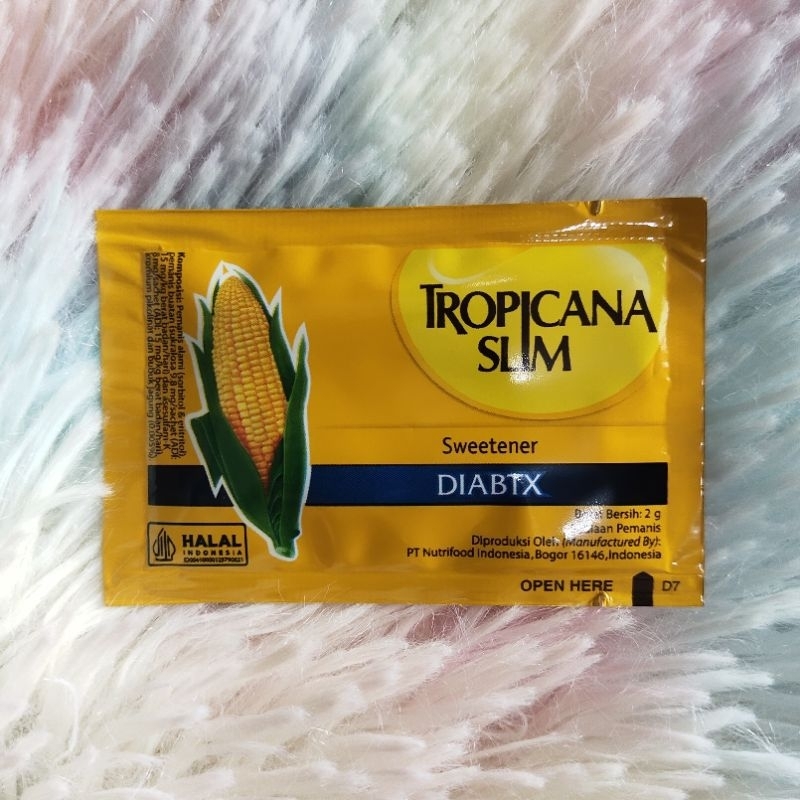 

TROPICANA SLIM Sweetener Diabtx - 1.8 g