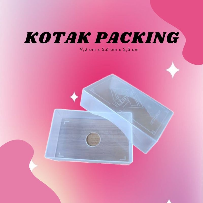 KOTAK PACKING PHOTOCARD KARTU NAMA MURAH