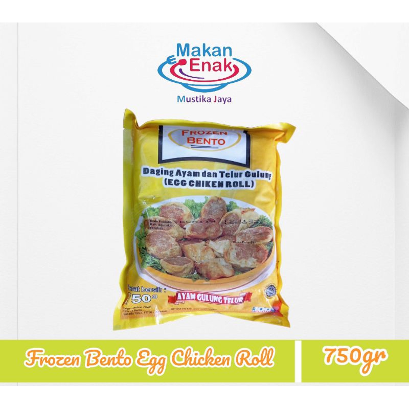 

Frozen Bento Egg Chieken Roll 750gr