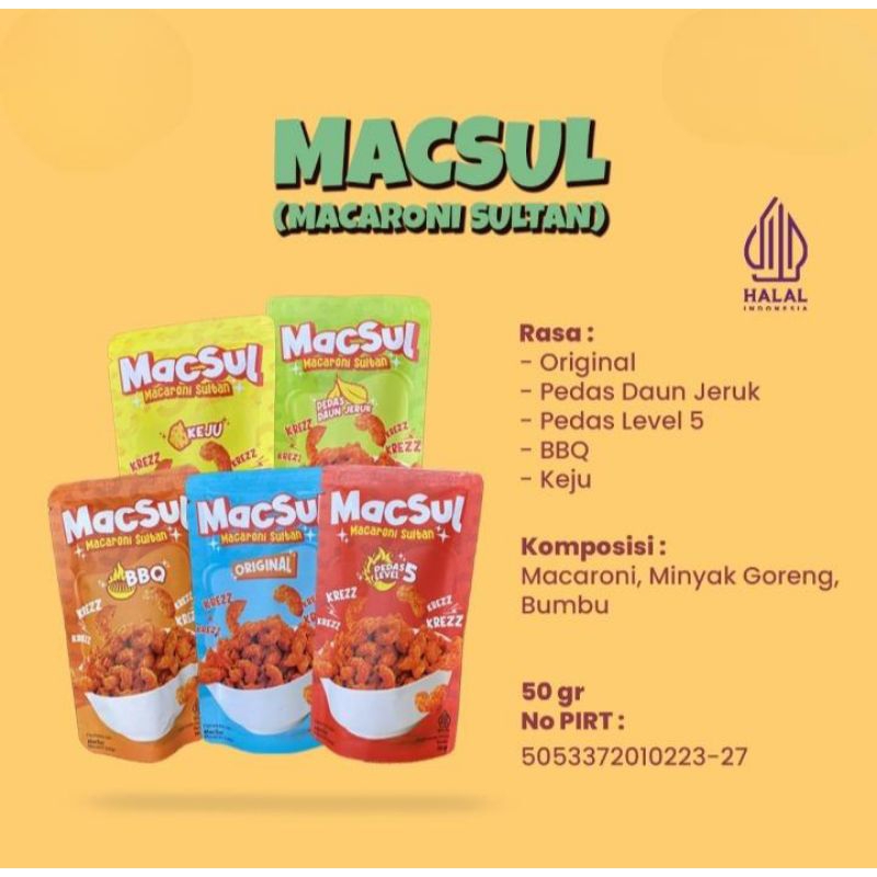 

Macaroni sultan (MACSUL)