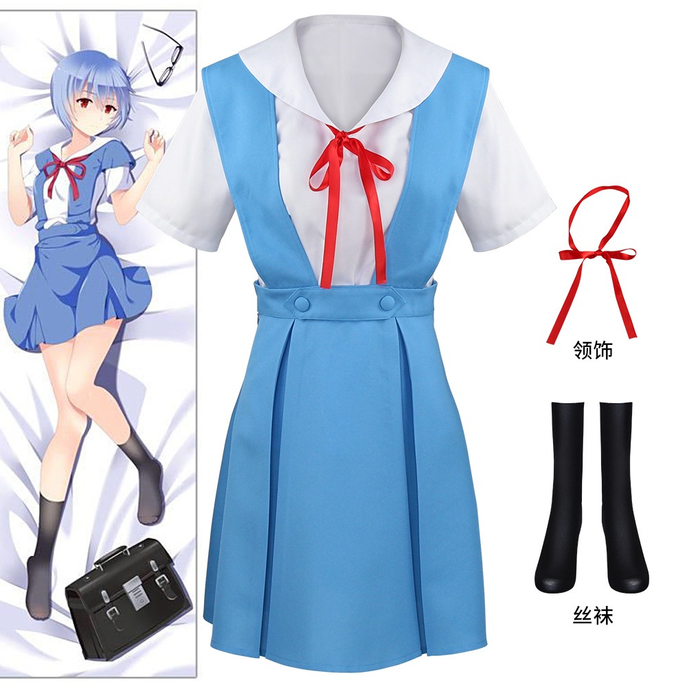 CC-26 baju cosplay wanita asuka rei ayanami neon genesis evangelion costume anime jepang