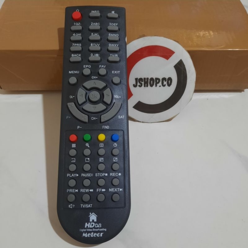 REMOTE/REMOT STB RECEIVER PARABOLA VENUS METEOR HD