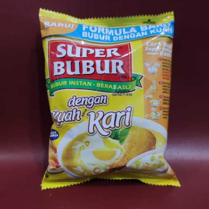 

Super Bubur 45 gram - Super Bubur Instan Lezat