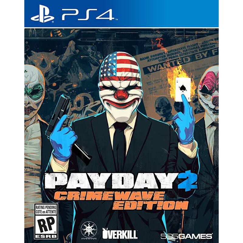 Kaset Game PS4 - PAY DAY 2 ( SECOND )