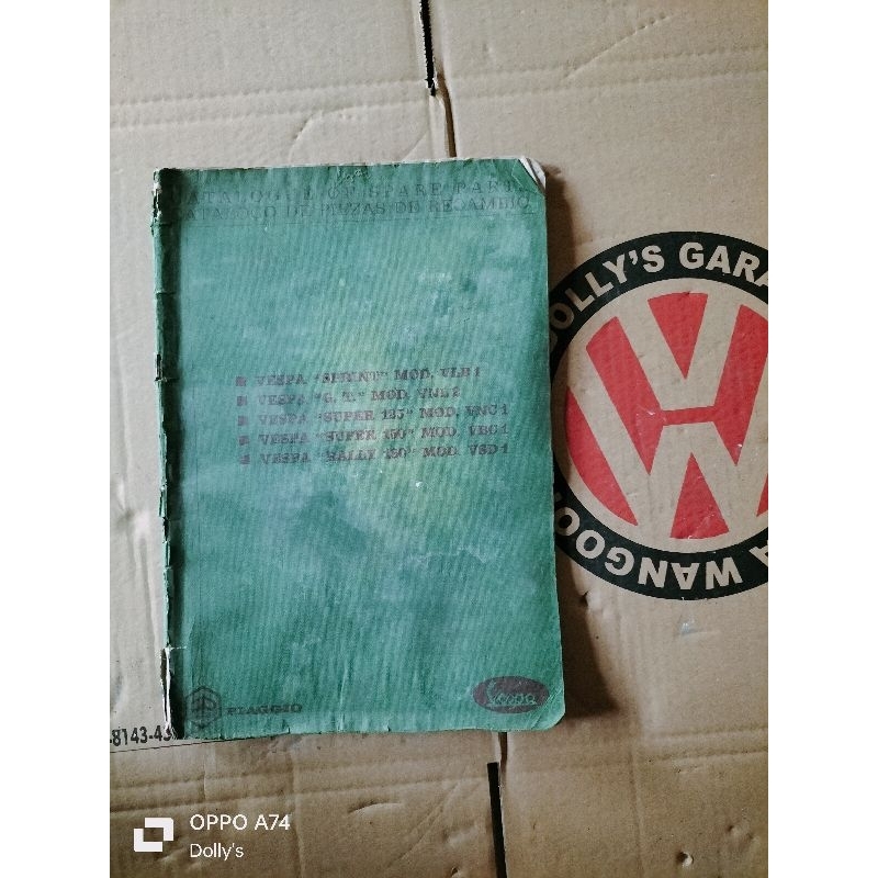 Buku Panduan Vespa (catalog)