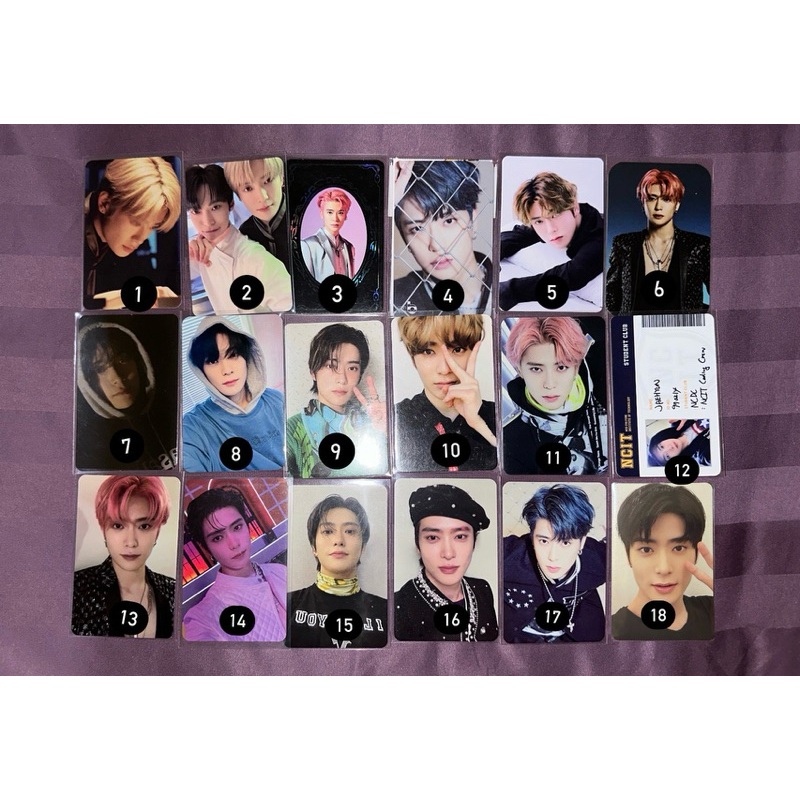 photocard jaehyun nct 127 trading card perfume dojaejung djj resonance nct 2020 id card cashbee punc