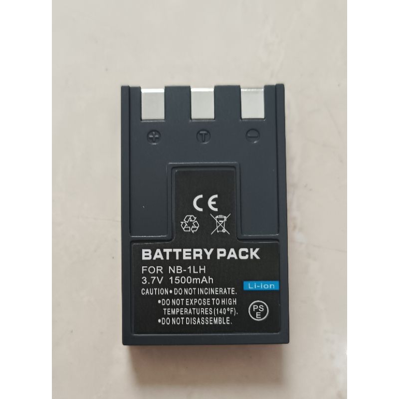 Ready - Battery For Kamera Powershot S100 S400 S200 S230 S300 S330 S410 S5 S500 Batre NB-1LH Baterai