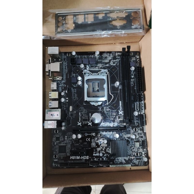 asrock h81m hds lga 1150 gen4 ddr3 pcie 3.0