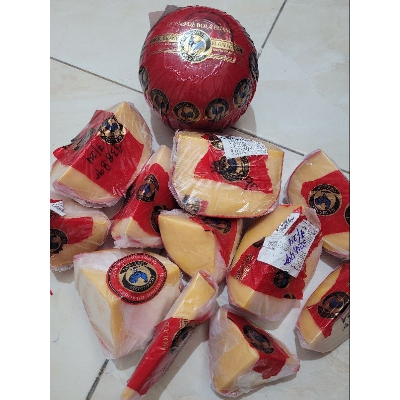 

RB keju edam ayam emas cock brand / keju holland repack potongan