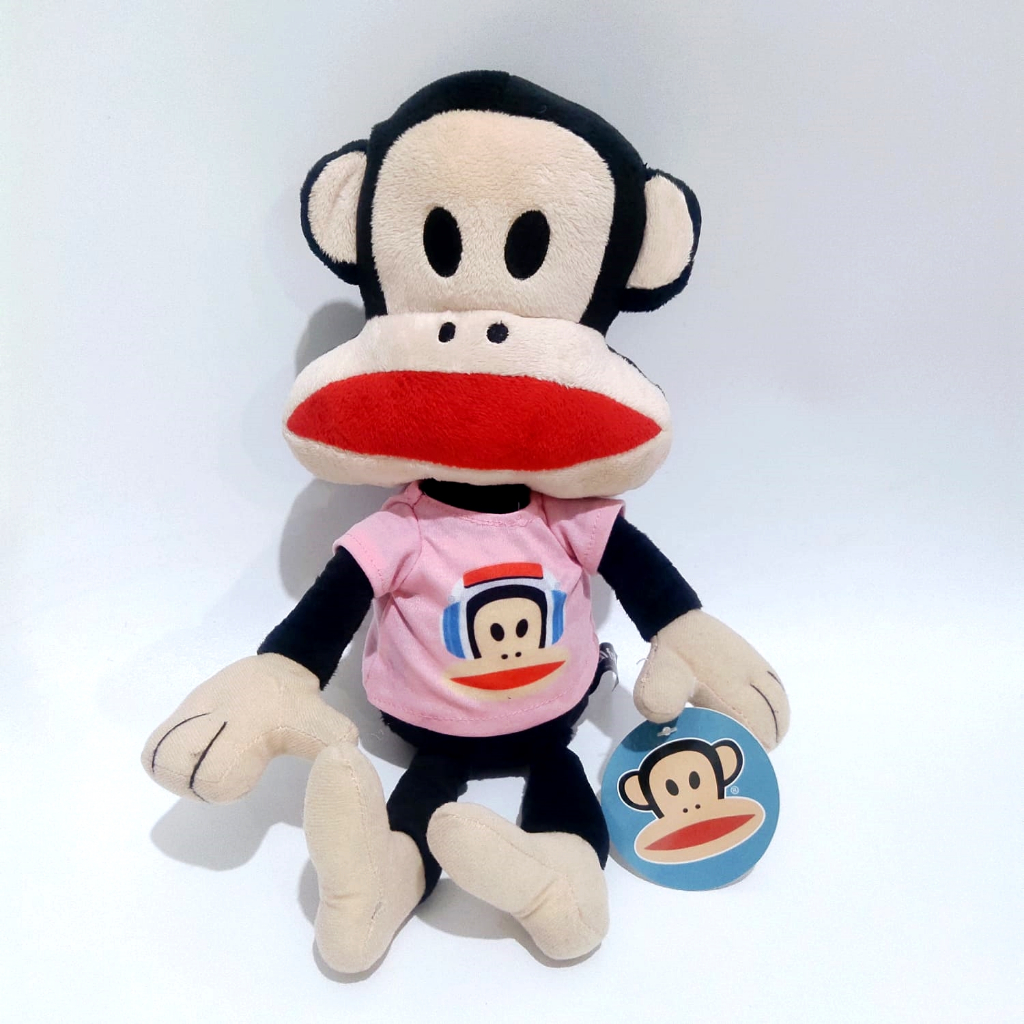 Boneka Paul Frank Original Official Julius Pink Cloth Paul Plush Doll