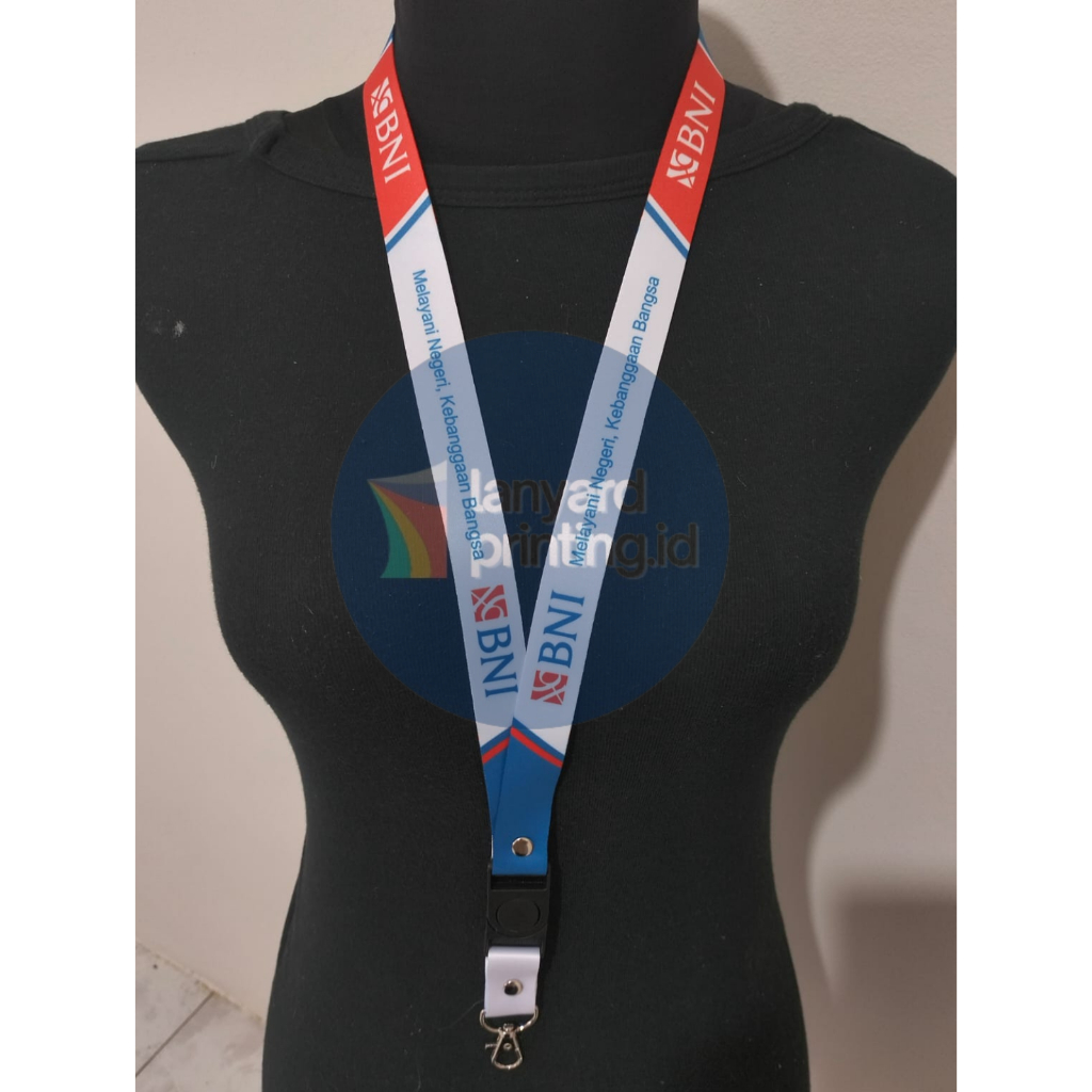 

Tali ID Card / Tali Lanyard printing BNI