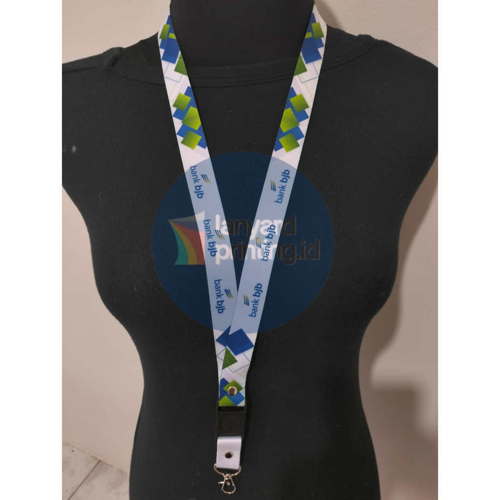 

Tali ID Card / Tali Lanyard printing BANK BJB
